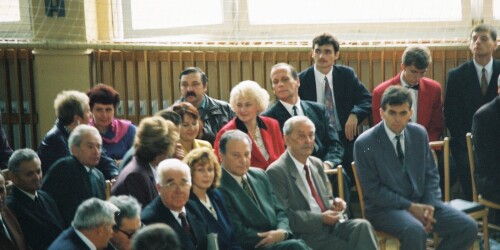 goście w sali podczas 80-lecia zsen